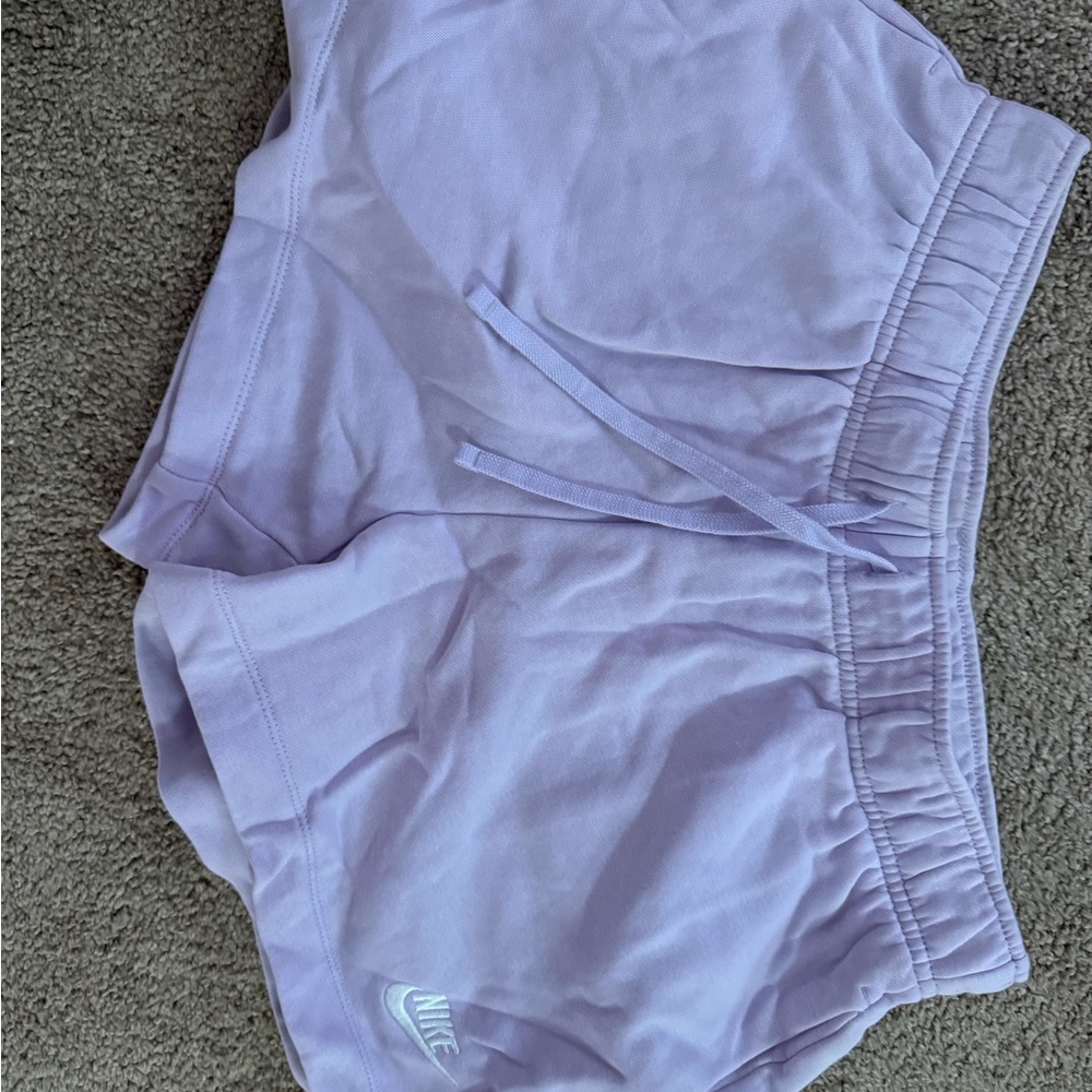 Nike Women's Lavender Athletic Shorts